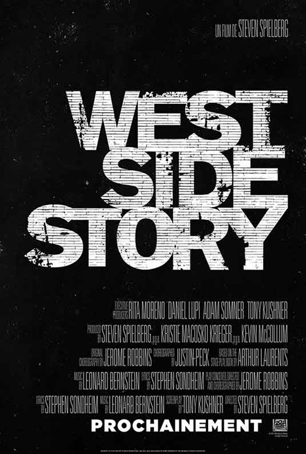 West Side Story de Steven Spielberg, affiche 2