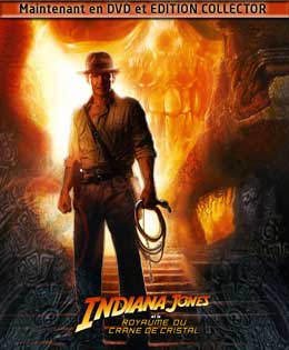 Indiana Jones 4, les DVD