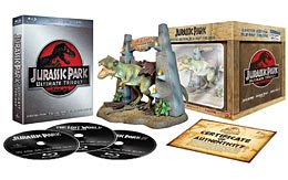Trilogie Jurassic park disponible en Blu-Ray