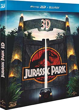 Jurassic Park 3D l'édition blu-ray