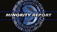 Troisième Trailer de Minority Report !