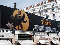 Une première pub pour Tintin