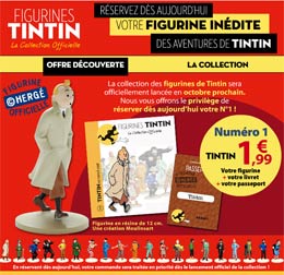 Figurines Tintin