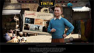 Les aventures de Tintin : mise à jour du site officiel