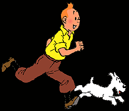 Plusieurs mains pour Tintin